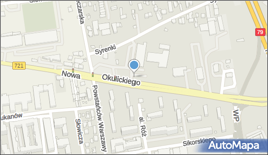 GLS - Punkt odbioru, Okulickiego 3b, Piaseczno 05-500