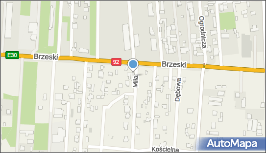 GLS - Punkt odbioru, TRAKT BRZESKI 55, Zakret 05-077