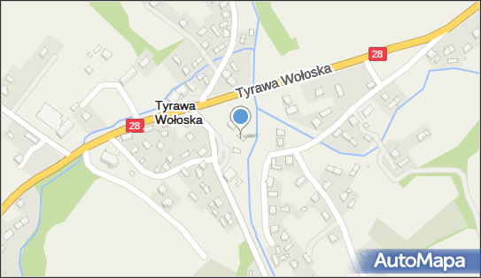 GLS - Punkt odbioru, TYRAWA WOLOSKA 233, Tyrawa Woloska 38-535