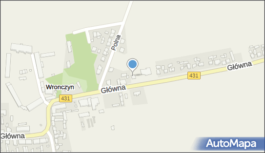 GLS - Punkt odbioru, UL. GŁÓWNA 62, Wronczyn 62-060