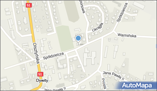 GLS - Punkt odbioru, Spoldzielcza 3, Dywity 11-001