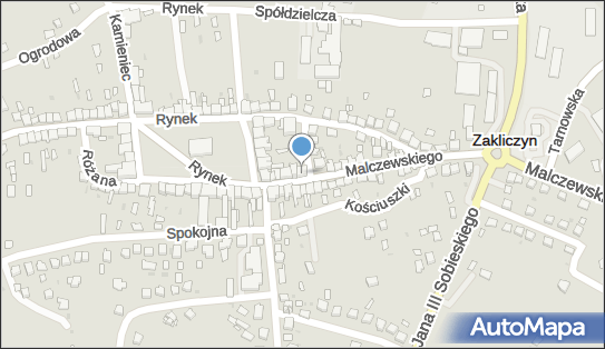 GLS - Punkt odbioru, MALCZEWSKIEGO 5, Zakliczyn n. Dunajcem 32-840