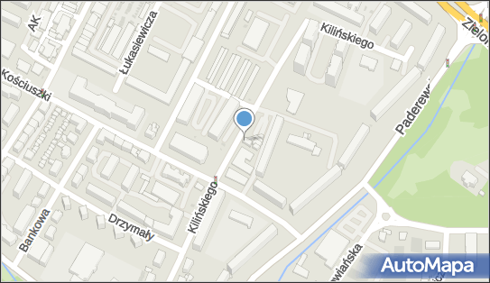 GLS - Punkt odbioru, KILINSKIEGO 25G, Lubin 59-300