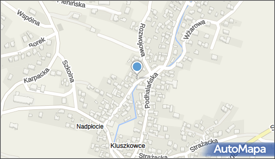 GLS - Punkt odbioru, Ul. Kluszkowianka 17, Kluszkowce 34-440