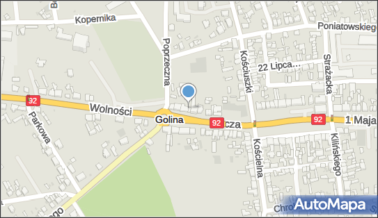 GLS - Punkt odbioru, UL. MICKIEWICZA 18, Golin 62-590