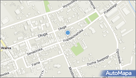 GLS - Punkt odbioru, FRANCISZKANSKA 9/1, Warka 05-660