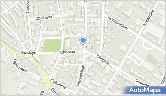 GLS - Punkt odbioru, Pilsudskiego 22, Kwidzyn 82-500