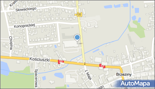 GLS - Punkt odbioru, Warynskiego 1, Brzeziny 95-060