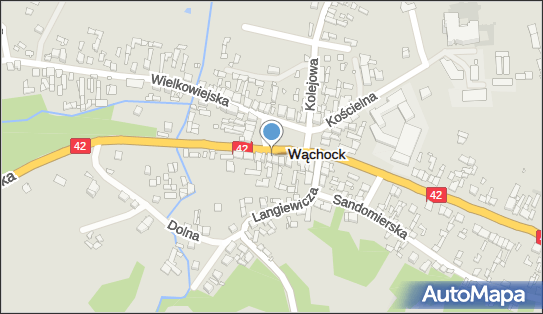 GLS - Punkt odbioru, pl. MAJORA PONUREGO 7, Wąchock 27-215