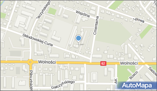 GLS - Punkt odbioru, SKLODOWSKIEJ CURIE 12C, Sokolow Podlaski 08-300