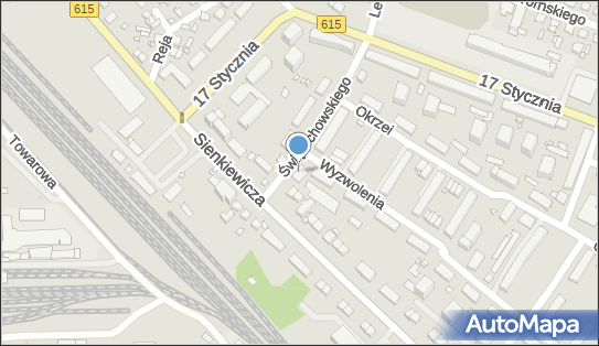 GLS - Punkt odbioru, UL. ŚWIĘTOCHOWSKIEGO 9, Ciechanów 06-400