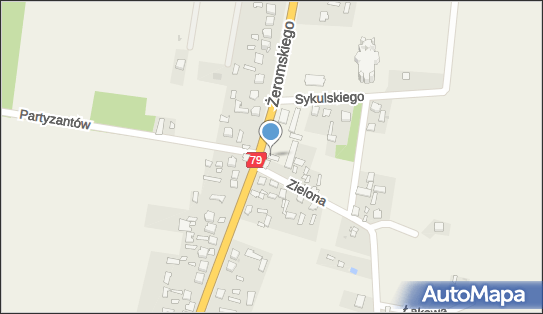 GLS - Punkt odbioru, Ul. Zeromskiego 36B, Policzna 26-720