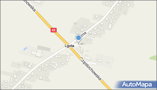 GLS - Punkt odbioru, UL. POLNOCNA 2, Lgota 42-100