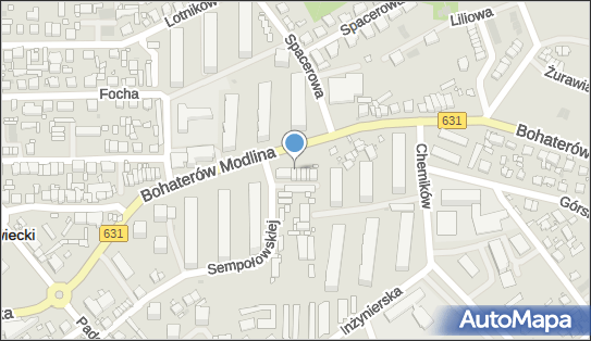 GLS - Punkt odbioru, Ul. Bohatero Modlina 57D, Nowy Dwor Mazowiecki 05-100