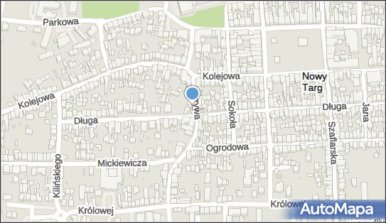 GLS - Punkt odbioru, Ul. Krzywa 12A, Nowy Targ 34-400