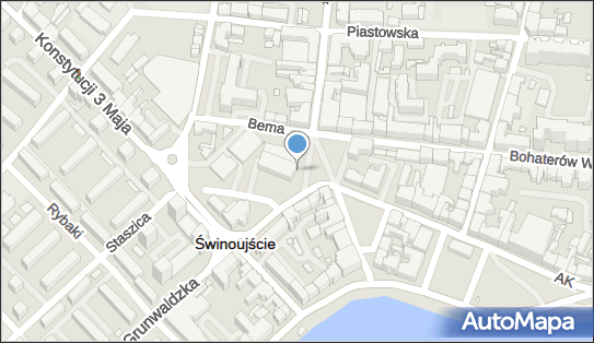 GLS - Punkt odbioru, Pl. Wolnosci 6, Swinoujscie 72-600