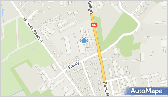 GLS - Punkt odbioru, Fredry 2, Lesko 38-600