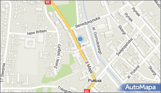 GLS - Punkt odbioru, 3 Maja 12/U6, Pułtusk 06-100