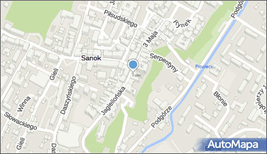 GLS - Punkt odbioru, Ul. Jagiellonska 7, Sanok 38-500