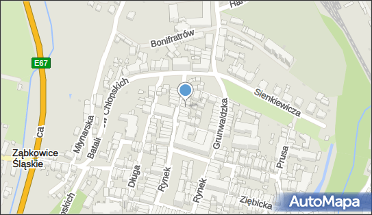 GLS - Punkt odbioru, KOSCIUSZKI TADEUSZA 14, Zabkowice Slaskie 57-200