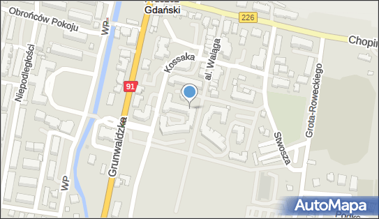 GLS - Punkt odbioru, Kossaka 2 Lok. 10, Pruszcz Gdanski 83-000