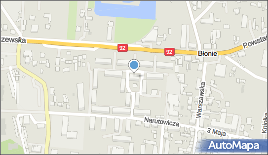 GLS - Punkt odbioru, Narutowicza 15A, Blonie 05-870