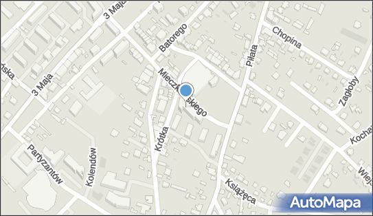 GLS - Punkt odbioru, UL. MIECZKOWSKIEGO 16, Ostrów Mazowiecka 07-300