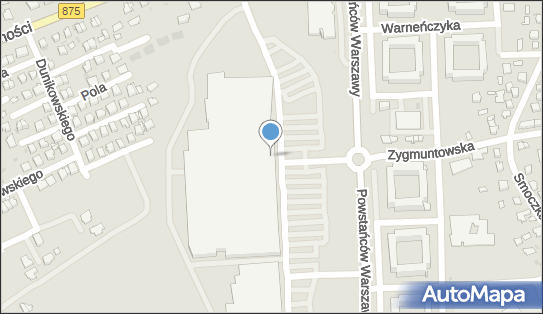 GLS - Punkt odbioru, POWSTANCOW WARSZAWY 4, Mielec 39-300