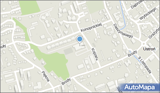 GLS - Punkt odbioru, Kojzara 3, Ustron 43-450