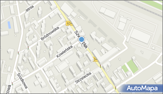 GLS - Punkt odbioru, Ul. Kowienska 24 Lok. U2, Warszawa 03-438