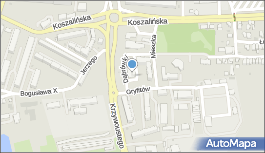 GLS - Punkt odbioru, DABROWKI 1/3A, Kolobrzeg 78-100