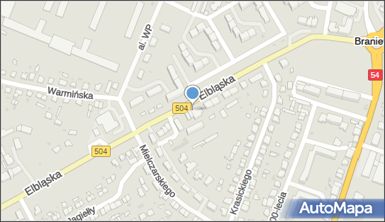 GLS - Punkt odbioru, Ul. Elblaska 21/2, Braniewo 14-500