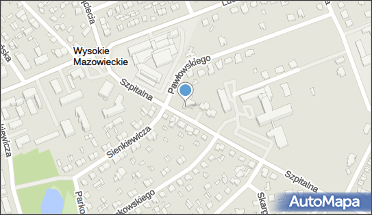 GLS - Punkt odbioru, Ul. Szpitalna 5A lok. U1, Wysokie Mazowieckie 18-200