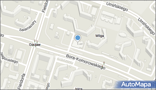 GLS - Punkt odbioru, Bora Komorowskiego 14a, Warszawa 03-982