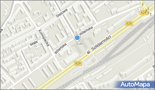 GLS - Punkt odbioru, Ul. Wilenska 14A Lok. U3, Warszawa 03-414