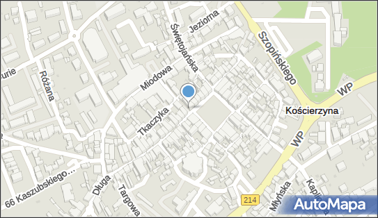 GLS - Punkt odbioru, Rynek 1, Koscierzyna 83-400