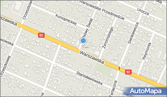 GLS - Punkt odbioru, Ul. Warszawska 47, Minsk Mazowiecki 05-300