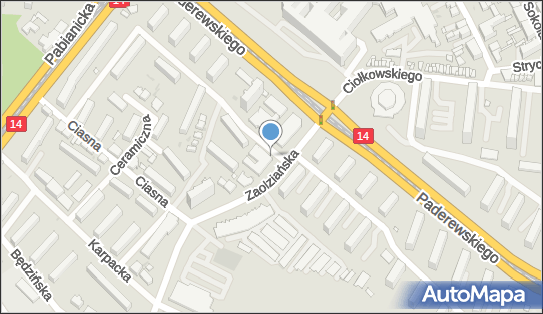 GLS - Punkt odbioru, WIWULSKIEGO 15, Lodz 93-545