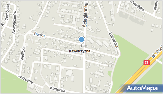 GLS - Punkt odbioru, UL. ŚCIEGIENNEGO 114, Kielce 25-116