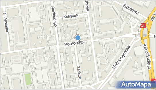 GLS - Punkt odbioru, Ul. Pomorska 97, Lodz 90-225