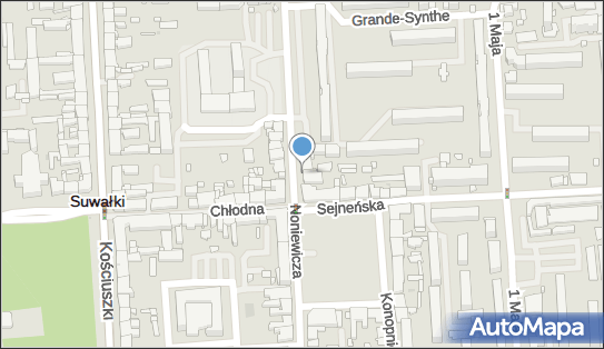 GLS - Punkt odbioru, Noniewicza 34, Suwałki 16-400