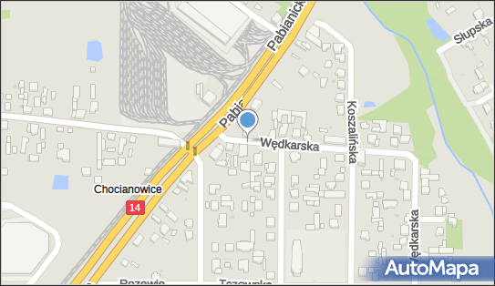 GLS - Punkt odbioru, Ul. Wedkarska 3, Lodz 93-458