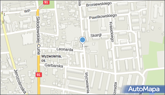 GLS - Punkt odbioru, Ul. Wyzwolenia 28/30, Piotrkow Trybunalski 97-300