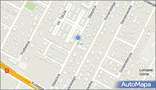 GLS - Punkt odbioru, Staszica 29, Lomianki 05-092