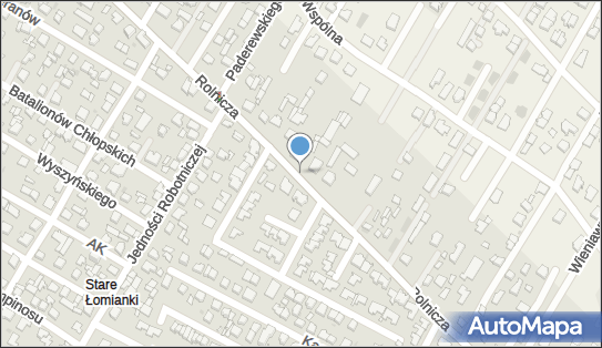 GLS - Punkt odbioru, Ul. Rolnicza 114, Lomianki 05-092