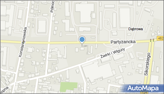 GLS - Punkt odbioru, Ul. Partyzancka 89, Pabianice 95-200