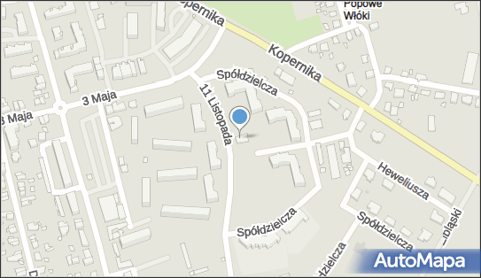 GLS - Punkt odbioru, Ul. 11 Listopada 3, Paslek 14-400