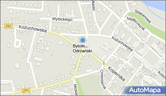 GLS - Punkt odbioru, DWORCOWA 18, Bytom Odrzanski 67-115