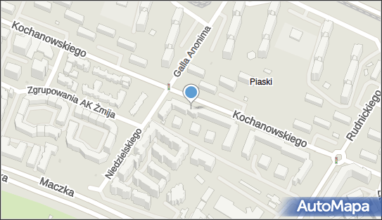 GLS - Punkt odbioru, Kochanowskiego 39 Lok. H-8 Bud. A2, Warszawa 01-864