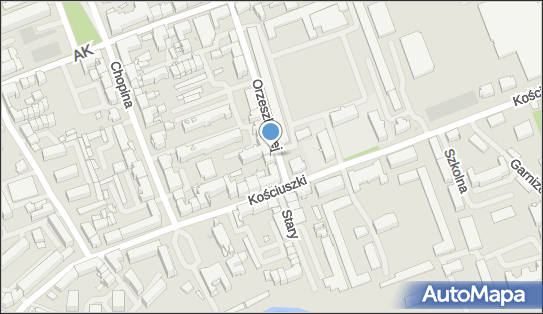 GLS - Punkt odbioru, UL. ORZESZKOWEJ 38 LOK. U1 i PG1, Ełk 19-300